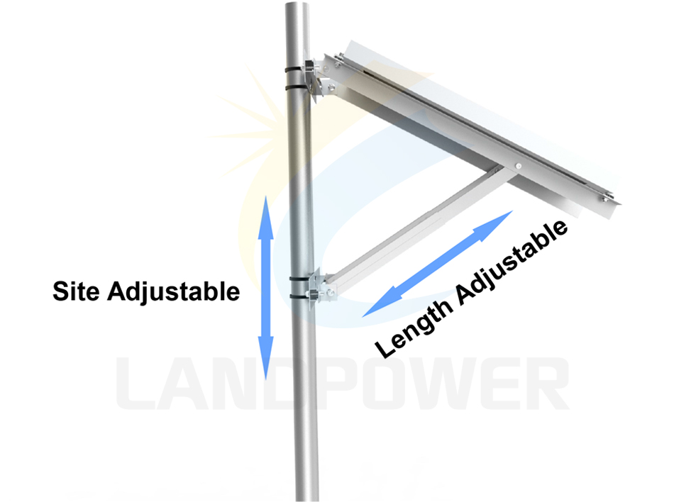 angle adjustable pole mount angle adjustable pole mount