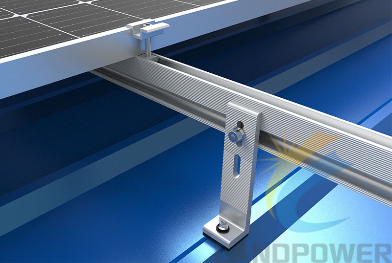 L Foot Bracket Metal Roof Solar Mounting System L Foot Bracket Metal Roof Solar Mounting System