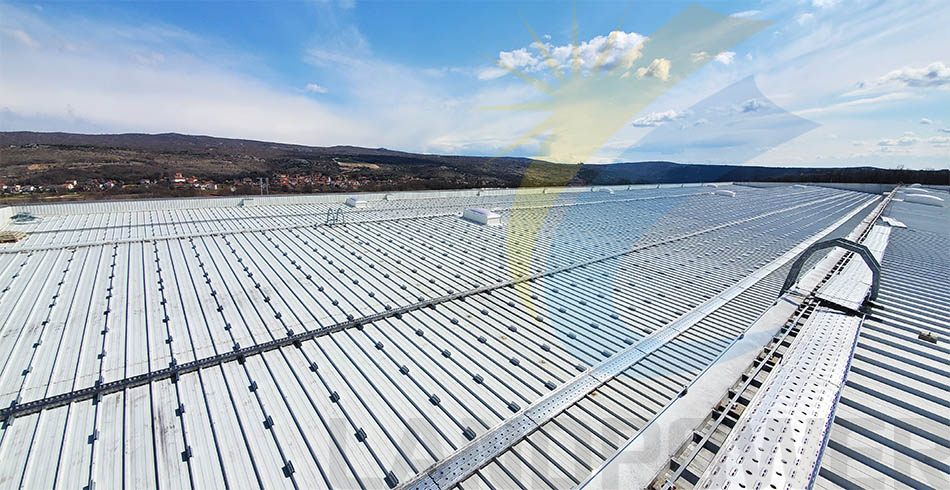 trapezoidal roof solar mounting